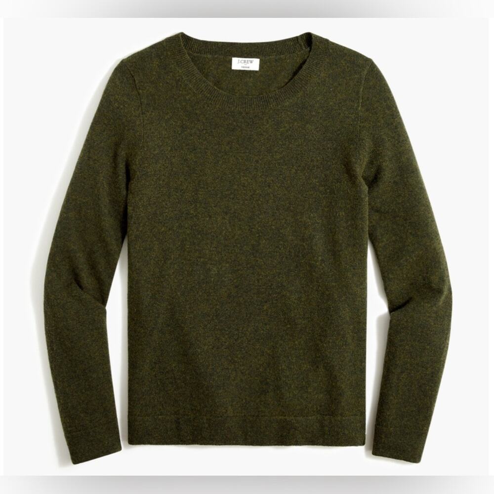 J Crew Cotton-wool blend Teddie sweater size M